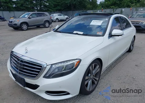 2016 Mercedes-Benz S 550 4Matic from USA, damaged, VIN WDDUG8FB1GA212324